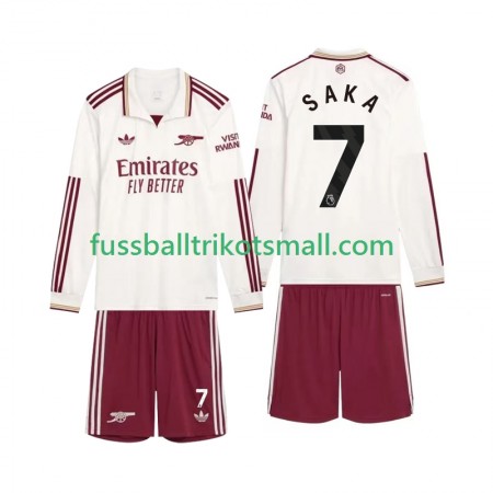 Fußballtrikots Arsenal Saka 7 Kinder 2025-2026 Langarm 3rd trikot kaufen